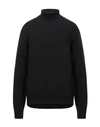 Paolo Pecora Turtlenecks In Black