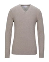 Daniele Fiesoli Cashmere Blend In Beige