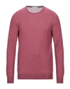 Gran Sasso Sweater In Maroon