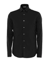 Grey Daniele Alessandrini Shirts In Black