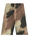 OFF-WHITE SPRAYED ARROWS CAMOUFLAGE TRACK SHORTS