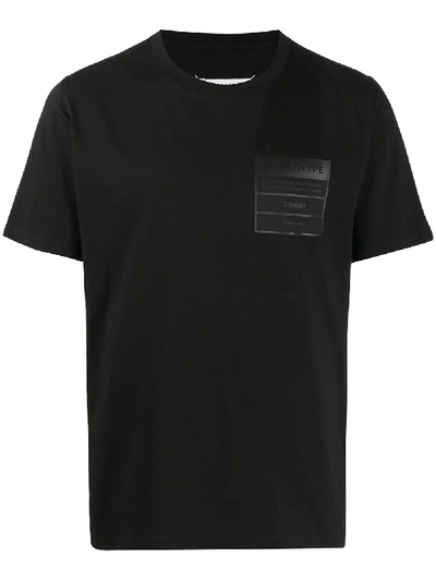 Maison Margiela Stereotype Print T-shirt In Black