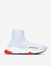 BALENCIAGA Speed knitted high-top trainers,32917024