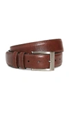 Allen Edmonds Wide Leather Belt In Chili