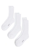 CALVIN KLEIN UNDERWEAR 3 Pack Rib Casual Socks