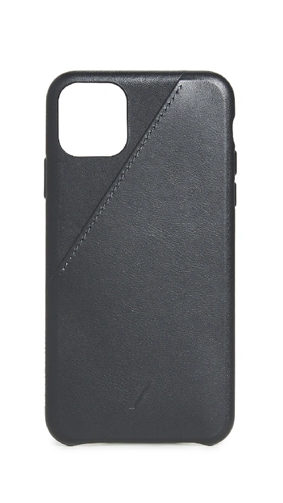 Native Union Clic Iphone 11 Pro Max Phone Case In Black