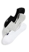 POLO RALPH LAUREN 3 Pack Sneaker Liner Socks