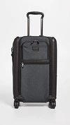 TUMI ALPHA INTERNATIONAL DUAL ACCESS 4 WHEEL CARRY ON SUITCASE ANTHRACITE,TUMII30956