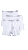 Calvin Klein Underwear Microfiber Boxer Briefs In White