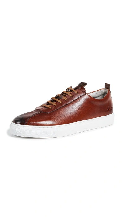 Grenson Trainer 1 Low-top Leather Trainers In Brown