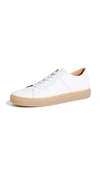 Greats Royale Leather Sneakers In White Gum