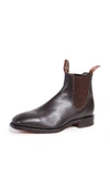 R.M.WILLIAMS R. M. WILLIAMS CLASSIC RM LEATHER CHELSEA BOOTS CHESTNUT