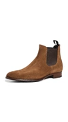 To Boot New York Shelby Suede Chelsea Boots In Mid Brown Suede