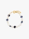 BRINKER & ELIZA GOLD-PLATED AURORA PEARL ANKLET,BEASS20UP215378189