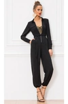 SUPERDOWN JAZMIN ZIP UP JUMPSUIT