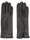 MANOKHI EYELET DETAIL ELASTICATED GLOVES