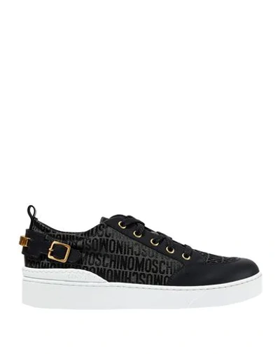 Moschino Sneakers In Black