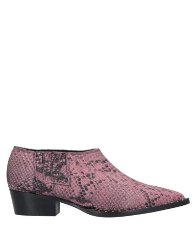 Gestuz Ankle Boots In Pink