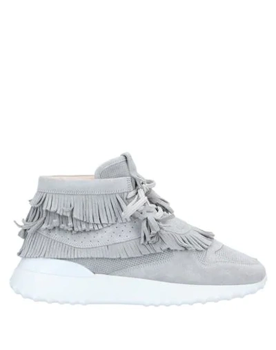 Tod's Fringed Sneakers In Multi