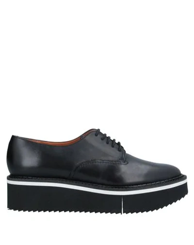 Clergerie Lace-up Shoes In Black