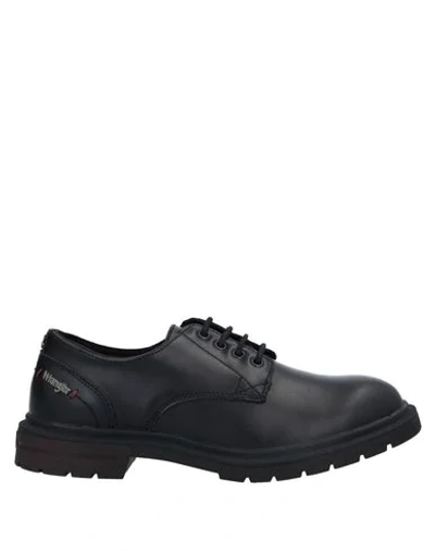 Wrangler Lace-up Shoes In Black
