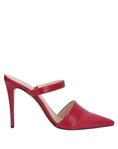 Wo Milano Mules And Clogs In Red