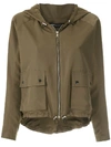 UMA RAQUEL DAVIDOWICZ ATLANTA HOODED ZIPPED JACKET