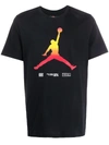 Nike Jordan Men's Legacy Aj11 Gradient T-shirt In Black