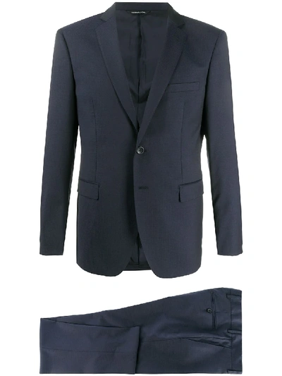 Tonello Two-piece Formal Suit In Blue