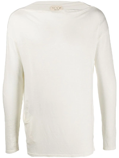 Ma'ry'ya Long-sleeve T-shirt In White