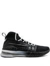 UNDER ARMOUR PROJECT ROCK 1 "BLACK" SNEAKERS