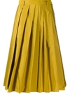 ASPESI HIGH-WAISTED PLEATED SKIRT