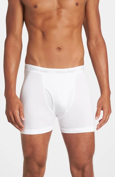 Calvin Klein 3-pack Boxer Briefs In White