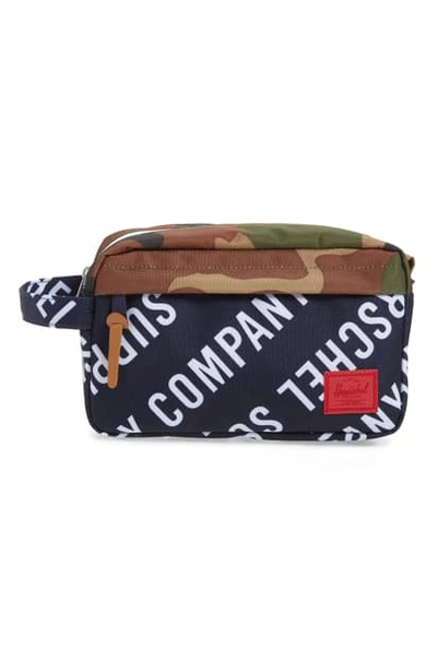 Herschel Supply Co Chapter Dopp Kit In Rollcall / Woodland Camo