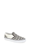Vans Classic Checkerboard Slip-on In Black/ White Checkerboard
