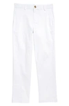 Vineyard Vines Kids' Breaker Pants In White Cap