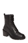SEYCHELLES IRRESISTIBLE COMBAT BOOT,IRRESISTIBLE LEATHER