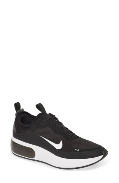 Nike Air Max Dia Sneaker In Black/ White/ Black