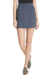 FREE PEOPLE MODERN DENIM MINISKIRT,OB504493