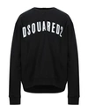 Dsquared2 Sweatshirts In Black