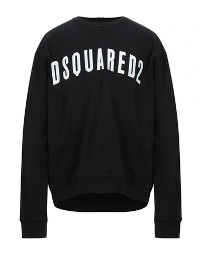 Dsquared2 Sweatshirts In Black