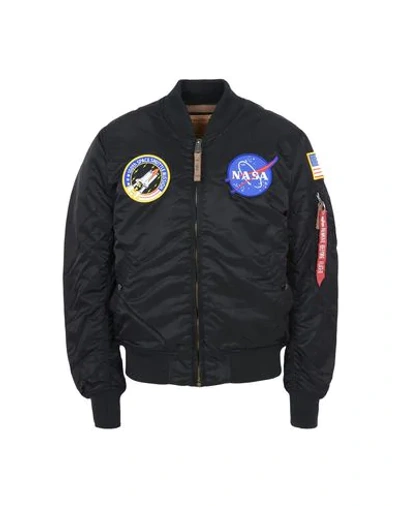 Alpha Industries Jackets In Black