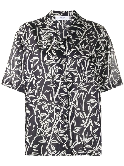 Roseanna Graphic Print Short-sleeve Shirt In Grey