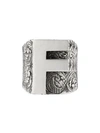 GUCCI F LETTER RING