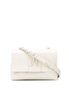 OFF-WHITE LEATHER CROSSBODY BAG