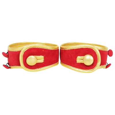 Pre-owned Prada Red Leather Bracelet