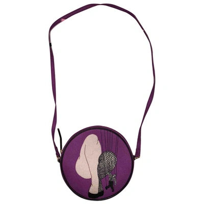 Pre-owned Olympia Le-tan Purple Cotton Handbag