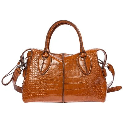 Tod's D-styling Handbags In Brown