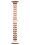 Kate Spade Rose Gold-tone Stainless Steel Scallop Bracelet Band For Apple Watch, 38mm, 40mm, 41mm