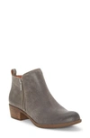 Lucky Brand Basel Bootie In Storm Leather